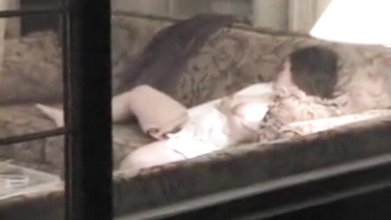 my Stepmom caught dildoing on the couch