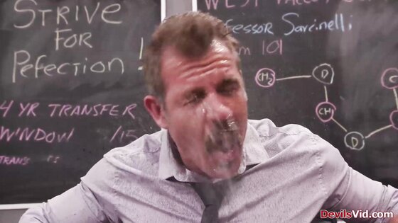 Teacher fucks and makes student squirt
