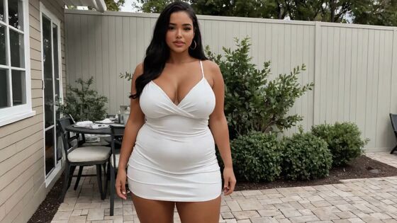 Lonely AI BBW wife surrenders curves to neighbor’s lust in a passionate sex cheating