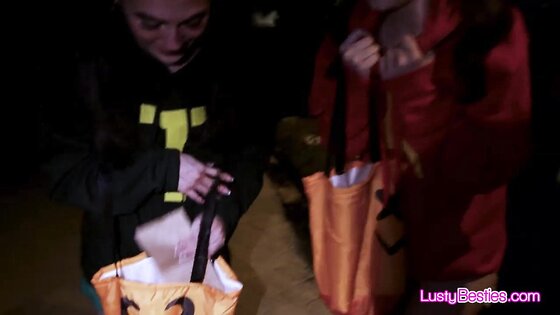 Slutty Trio Gets Caught Stealing Candy Then Gets Fucked