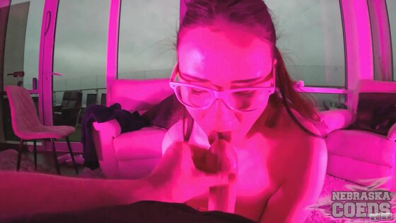 Vanessa Klein Gives a Perfect Deepthroat Blowjob