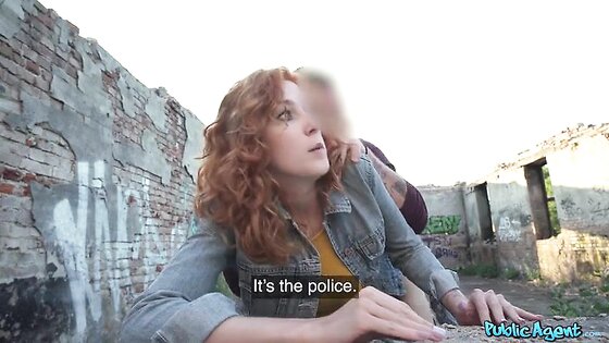 Red Haired Beauty Fucks For Money