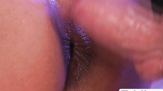 Playing with my super hot and busty TS coworker