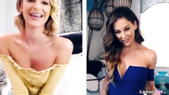 Milf watching stepdaughter masturbating