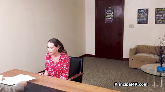 Cougar calls home while she rides the head teacher