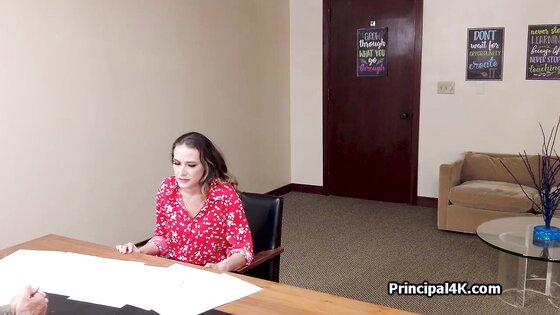 Cougar calls home while she rides the head teacher