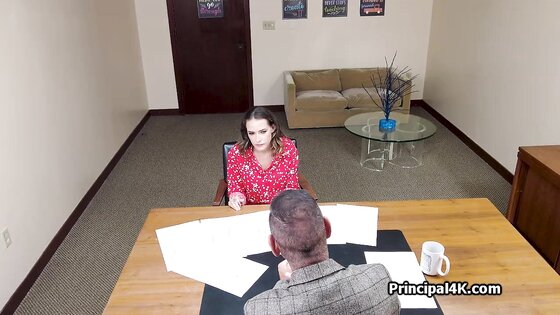 Cougar calls home while she rides the head teacher