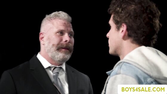 Mature Boss Dominates Young Twink Employee in Intense Gay Encounter