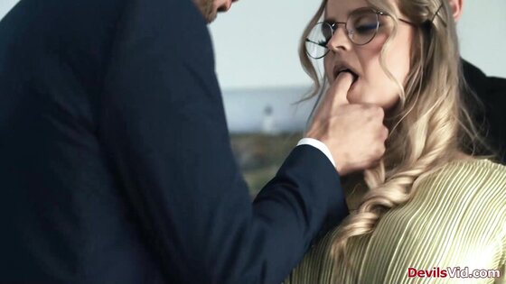 Helpless employee fucked by boss and HR