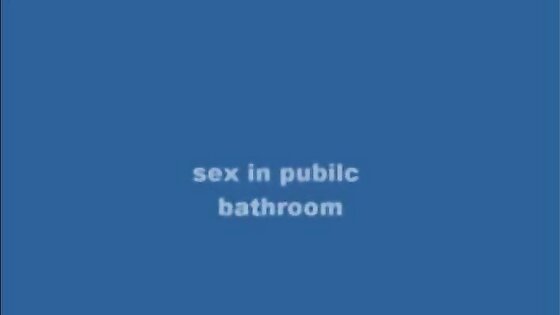 Sex In The Public Bathroom