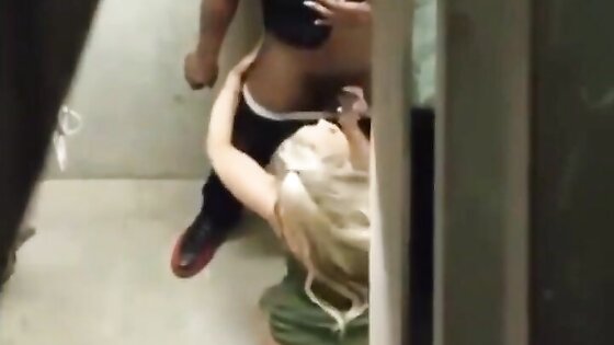 Caught white girl with bbc