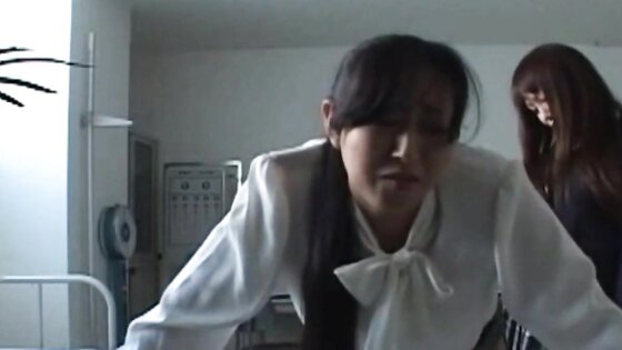 Asian Schoolgirl Paddle Spanks Naughty Teacher
