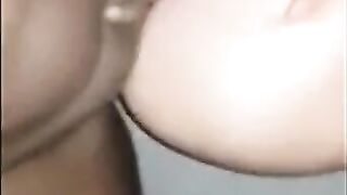 Nice Creampie for white pussy