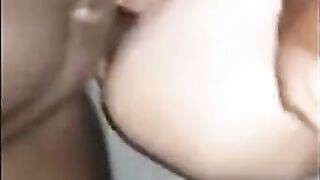 Nice Creampie for white pussy