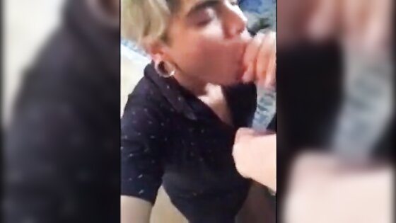 Latino Bitch Swallows Huge Load Hung White Thug