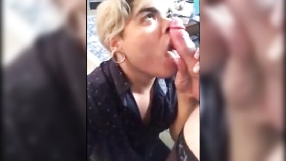 Latino Bitch Swallows Huge Load Hung White Thug