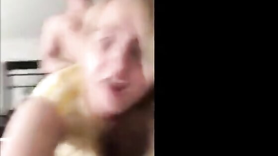 Blonde Babe Taken From Behind - Doggy Selfie