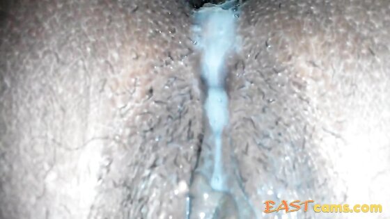 creampie dripping out of girl's pussy