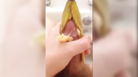 Homemade Banana Sex Toy