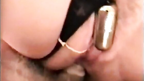 Assfucked with a clit vibrator, hate using rubbers though