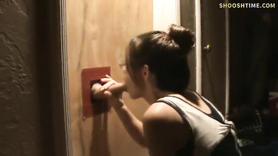 Young Girl Visits Glory Hole