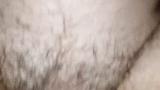 Painful anal sex on sofa