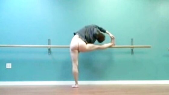 Male ballet practice (without tights!)