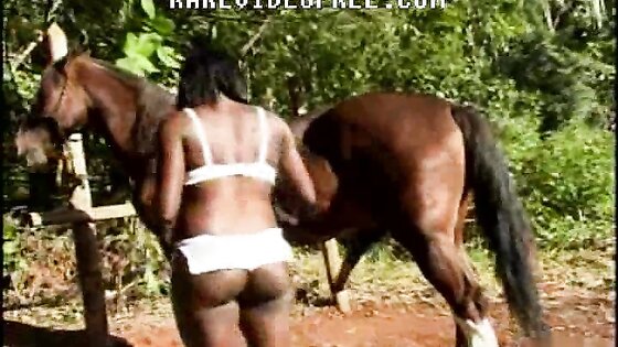 Horse Fucks Ebony Ass