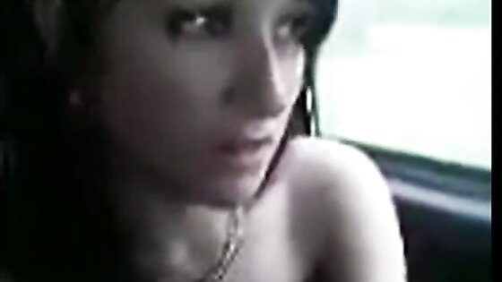 Chechen Girl's first shameful car sex video