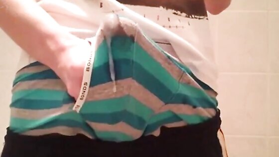 underwear cum