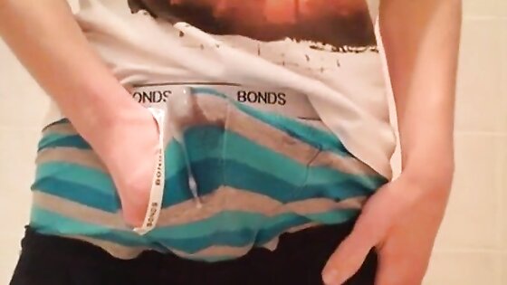 underwear cum