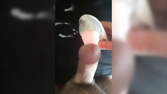 Womanizer male moaning intense orgasm