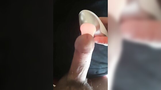 Womanizer male moaning intense orgasm