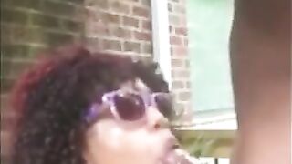 Sucking Dick On the Front  Porch!  (In Broad Daylight) 2