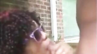 Sucking Dick On the Front  Porch!  (In Broad Daylight) 2