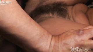 Hairy And Horny Mature Gets Fucked