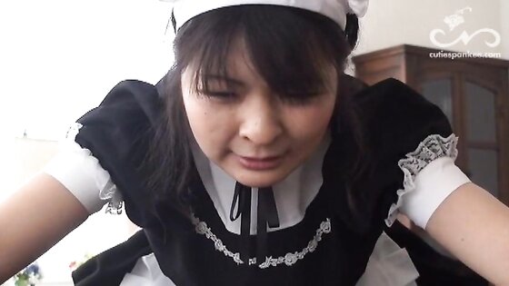 Japanese Madam Caning Her Maid