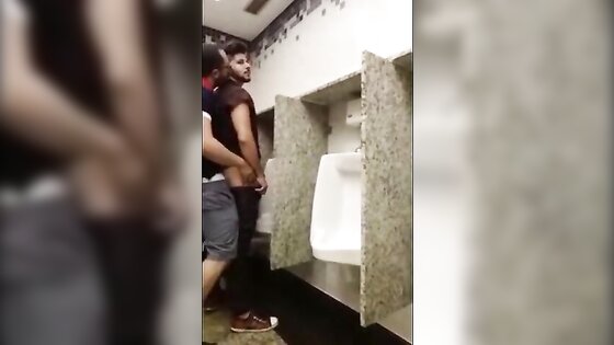 breeding a slut in a Public Bathroom