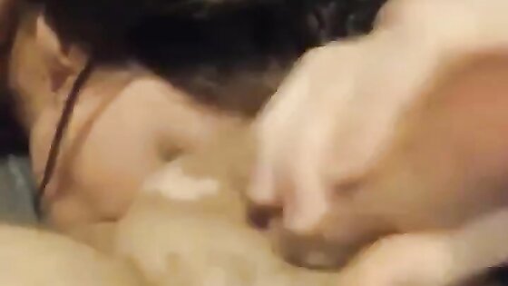 Girlfriend Swallows White Thick Jizz