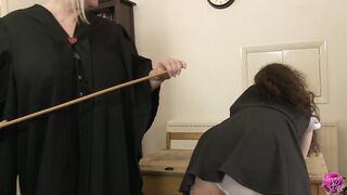 Lacey Starr Caning Schoolgirl