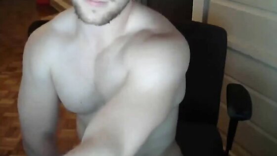 Cute Muscled Stud Jerks Off & Cums for Me on Cam