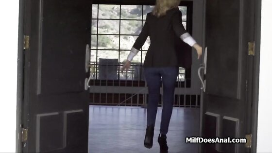 Lucky bully gets to ass fuck a busty MILF