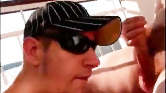White Thug Sucks Rich Man on Cruise ship