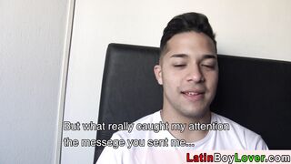 Latin teen stepson confessing on stepdads big dick