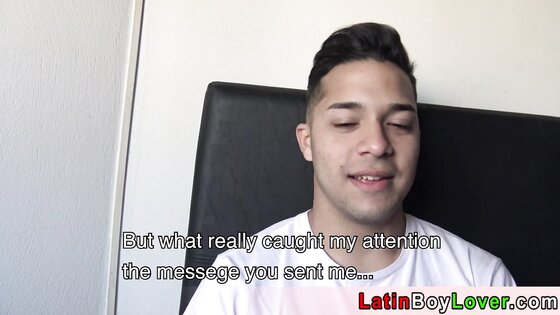 Latin teen stepson confessing on stepdads big dick