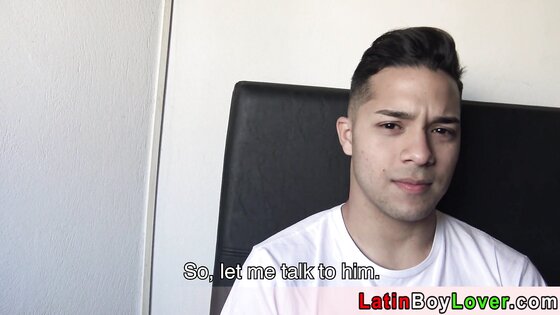 Latin teen stepson confessing on stepdads big dick