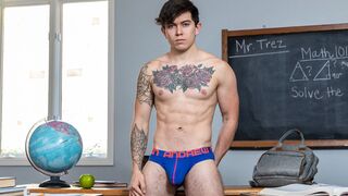 Hunk gays Nick Fitt and Clark Davis intimate masturbation session