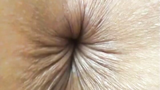 close up butthole winking