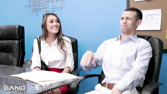 Interview college girl but she might not be qualified for the job