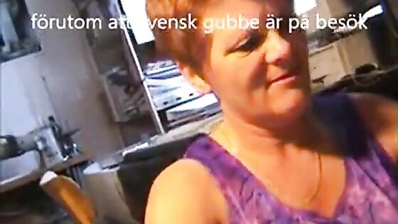 Swedish (svensk) granny visited by Svensk gubbe